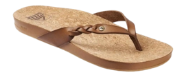Slipper Reef Women Cushion Court Twist Coffee