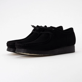 Clarks Wallabee Black Suede | Sneaker District COM