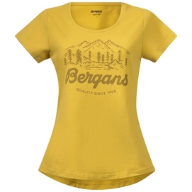 T-Shirt Bergans Women Classic W Tee Light Olive Green