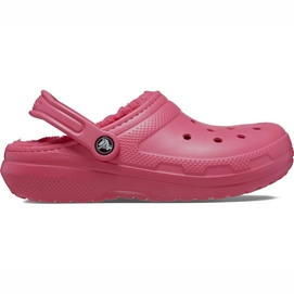 Sandaal Crocs Unisex Classic Lined Clog Hyper Pink-Schoenmaat 37 - 38