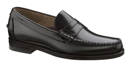 Slipper Sebago Classic Leder Schwarz