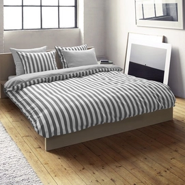 Bettwäsche Marc O'Polo Classic Stripe Basalt Mako-Satin