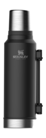 Thermosflasche Isotherme Stanley Legendary Classic Bottle Schwarz Matt 1,4L