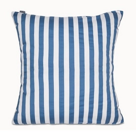 Zierkissen Marc O'Polo Classic Stripe Blau Baumwoll-Satin (40 x 80 cm)