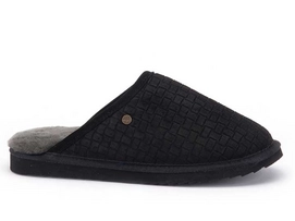 Pantoffel Warmbat Men Classic Suede Braided Black