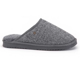 Pantoffel Warmbat Men Classic Herringbone Dark Grey