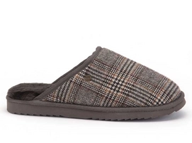 Pantoffel Warmbat Men Classic Check Pebble