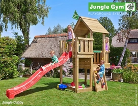 Speeltoren Jungle Gym Jungle Cubby Rood