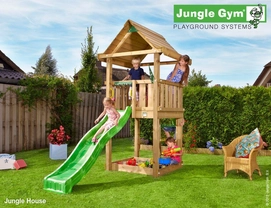 Speeltoren Jungle Gym Jungle House Groen