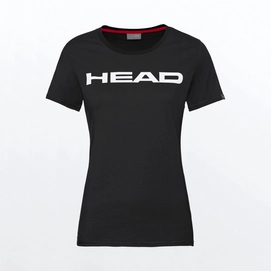 Tennisshirt HEAD Women Lucy Black Yellow
