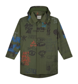 Coat Arte Antwerp Men Art Saves Dark Green