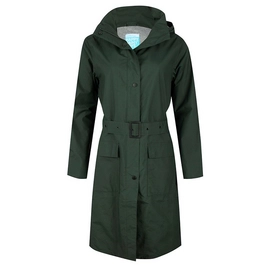 Jas Happy Rainy Days Long Coat Gwen Green