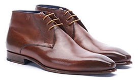 Geklede Schoen Greve Pisa Cognac Cocoa