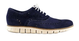Cole Haan Zerogrand Wing Oxford Washed Indigo