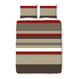 Dekbedovertrek Romanette Colin Bruin Flanel