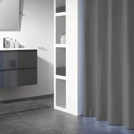 Shower Curtain Sealskin Coloris Grey