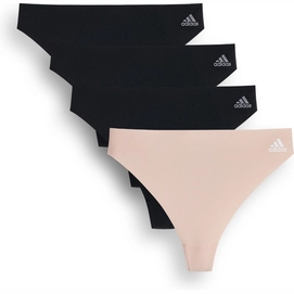Sous-Vêtement Adidas Femme Thong Assorti (Lot de 4)