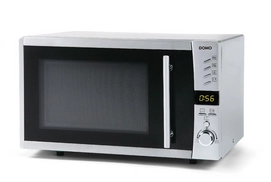 Combimagnetron Domo Digitaal 23L Zilver