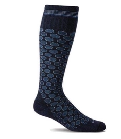 Compressiekousen Sockwell Shadow Dot SW13W Navy Dames