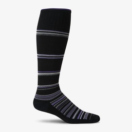 Compressiekousen Sockwell Concentric Stripe SW6M Black Heren