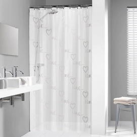 Shower Curtain Sealskin Condens Transparent
