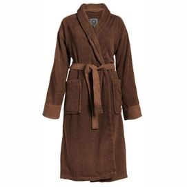 Dressing Gown Essenza Women Connect Organic Uni Leather Brown