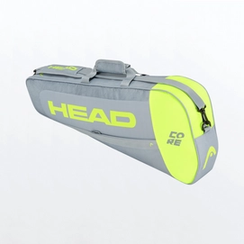 Tennistasche HEAD Core 3R Pro Grey Neon Yellow