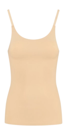 Corrective Vest Bye Bra Women Invisible Singlet Beige