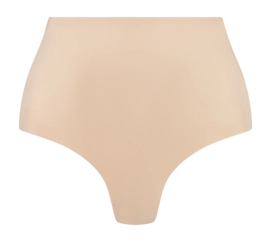 Corrective Underwear Bye Bra Women Low Back Mid Waist Thong Beige