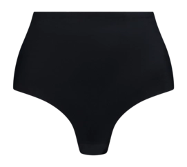 Corrective Underwear Bye Bra Women Low Back Mid Waist Thong Black