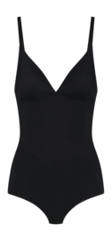 Corrective Body Suit Bye Bra Women Sculpting Bodysuit Wire Free Black