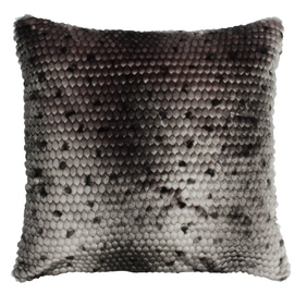 Sierkussen Essenza Cos Imitatiebont Dark Grey (50 x 50 cm)