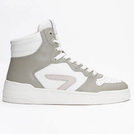 HUB Women Court-Z High Off White Bone Abbeystone Off White