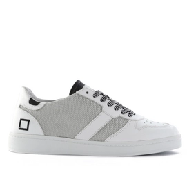 Sneaker D.A.T.E. Court Argegno White-Black Herren