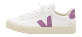 Veja Women Campo Chromefree Leather Extra-White Mulberry 24