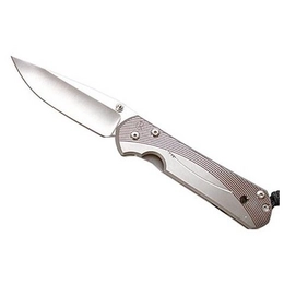 Klappmesser Chris Reeve Sebenza Decorated 200 Groß Grau