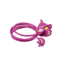 Kabelslot Crazy Safety Cheshire Cat 100 Roze