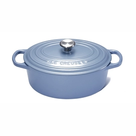 Cocotte Le Creuset Signature Ovale Bleu Minéral Mat 31 cm