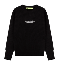 Sweatshirt New Amsterdam Surf Association Secure Knit Herren Black-S