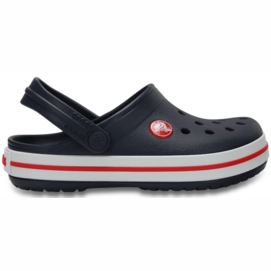Sandale Crocs Crocband Clog Navy Red Kinder-Schuhgröße 33 - 34