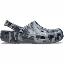 Sandale Crocs Classic Printed Camo Clog Slate Grey Multi Unisex-Schuhgröße 36 - 37