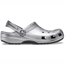 Clogs Crocs Classic Metallic Unisex Silver Metallic-Schuhgröße 38 - 39