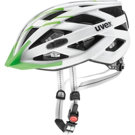 Fietshelm Uvex City I-Vo White Green Mat