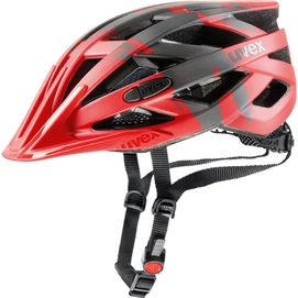 Fietshelm Uvex I-Vo CC Red Darksilver Mat