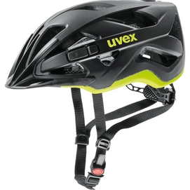 Fietshelm Uvex Active CC Black Yellow Mat