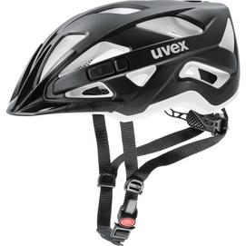 Fietshelm Uvex Active CC Black White Mat
