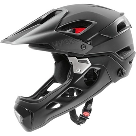 Fietshelm Uvex Jakkyl Hde Black Dark Silver Mat