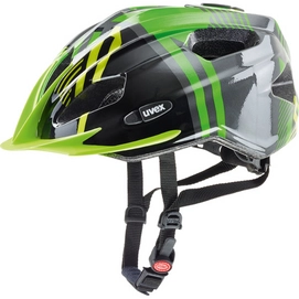 Fietshelm Uvex Quatro Junior Anthracite Green