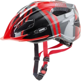 Fietshelm Uvex Quatro Junior Red Anthracite
