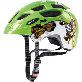 Fietshelm Uvex Finale Junior Led Green Pirate